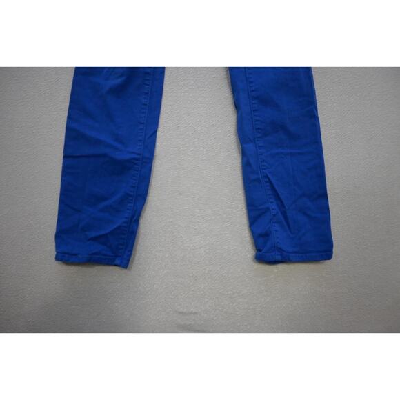 J Brand Skinny Leg BRT Royal Khaki Pants Stretch Chinos Flat Womens Sz 26 x 30 - Picture 2 of 7